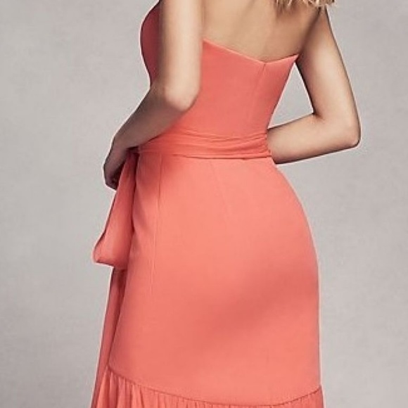 Vera Wang White Collection Full length Dress Blush - Picture 2 of 8